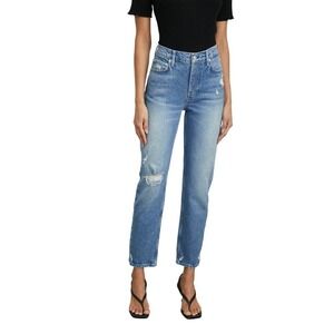 RAILS THE MELROSE CLASSIC SLIM BUTTON FLY JEANS IN ARTIC DISTRESS NWT WOMEN'S 32